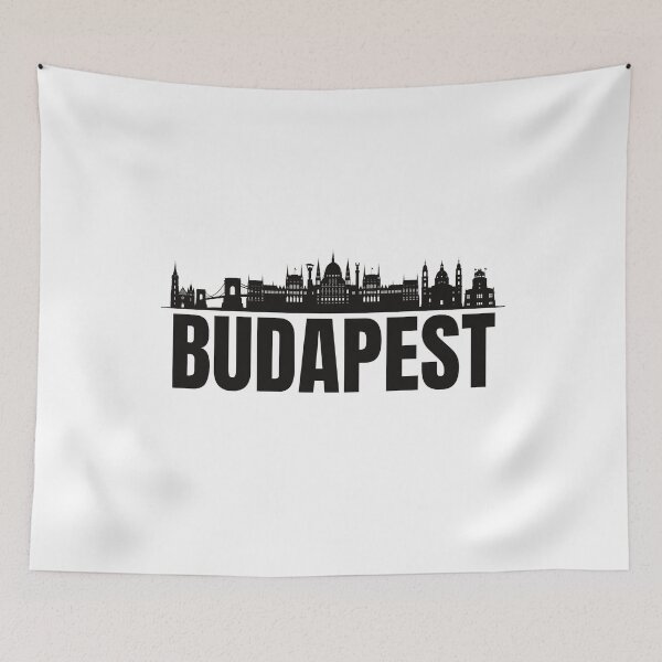 Item preview, Budapest city illustation  designed and sold by DeluxBee.