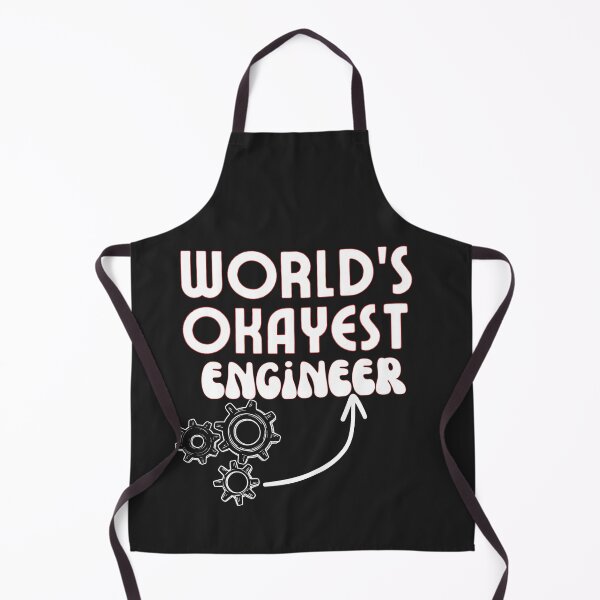 Item preview, World's okayest engineer Funny Engineering designed and sold by unique things.