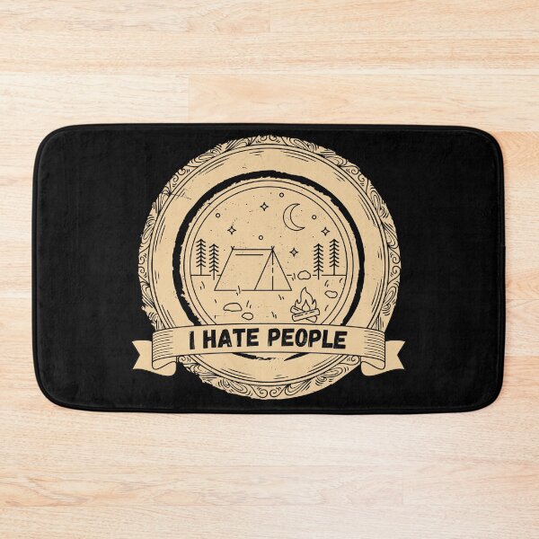 Item preview,  I Hate People Camping Lover designed and sold by RosmirStore.