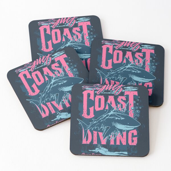 Item preview, Classic Vintage Ocean, Retro Gulf Coast Scuba Diving Design designed and sold by OceanIconic.