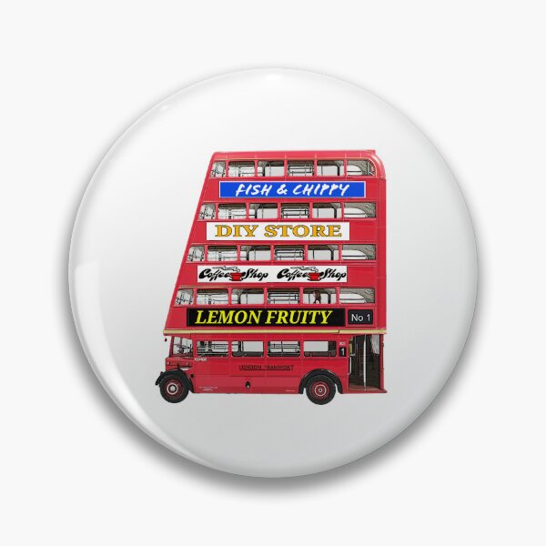 Item preview, Five deck bus design designed and sold by TerenceLacey.