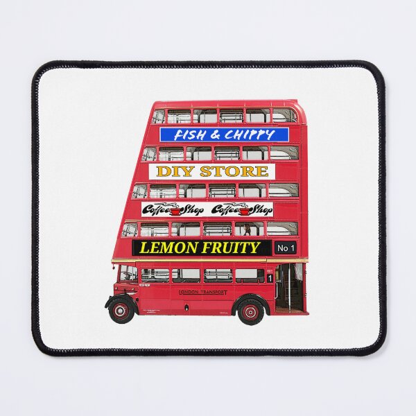 Item preview, Five deck bus design designed and sold by TerenceLacey.
