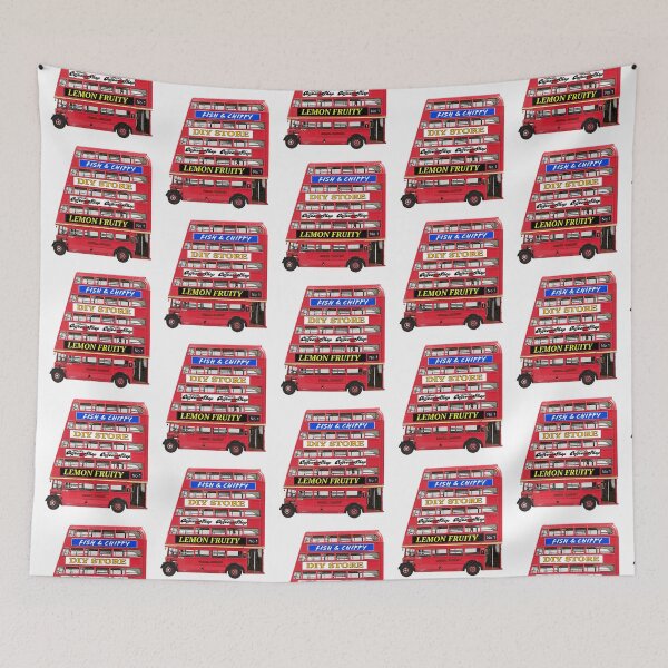 Item preview, Five deck bus design designed and sold by TerenceLacey.