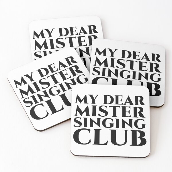 Item preview, My dear mister singing club black designed and sold by pASob-dESIGN.