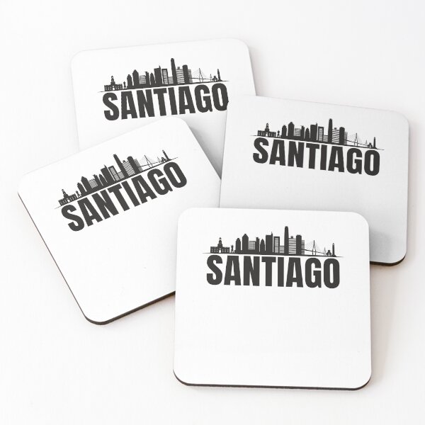 Item preview, Santiago city illustation  designed and sold by DeluxBee.
