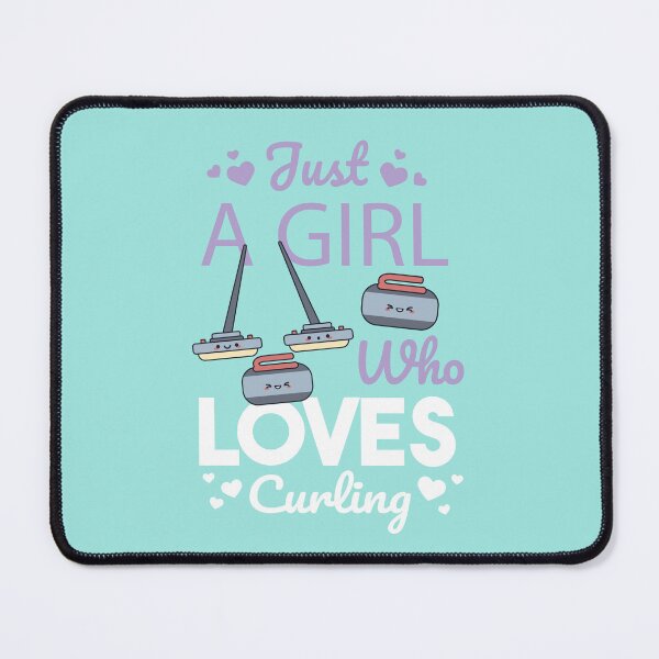 Item preview, Cute Curling Stone Curler Player Girl  designed and sold by MrEddie10.