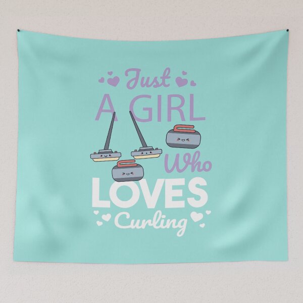 Item preview, Cute Curling Stone Curler Player Girl  designed and sold by MrEddie10.