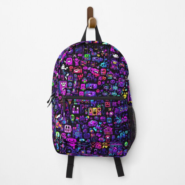 Item preview, Funky Neon Doodles: Blacklight Graffiti Doodle Artworks - Art Print 02 designed and sold by NoveltyVariety.