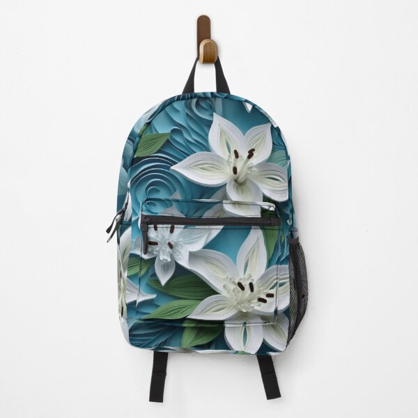 Item preview, Elegant Lilies: Paper Quilling Seamless Pattern designed and sold by EVA4designs.