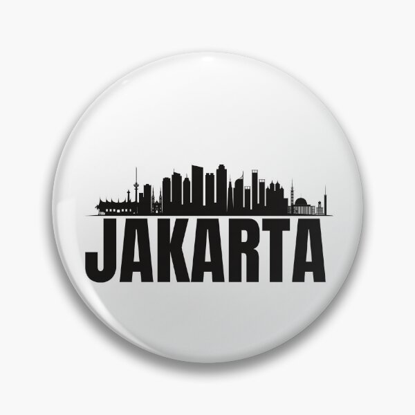 Item preview, Jakarta city illustation  designed and sold by DeluxBee.