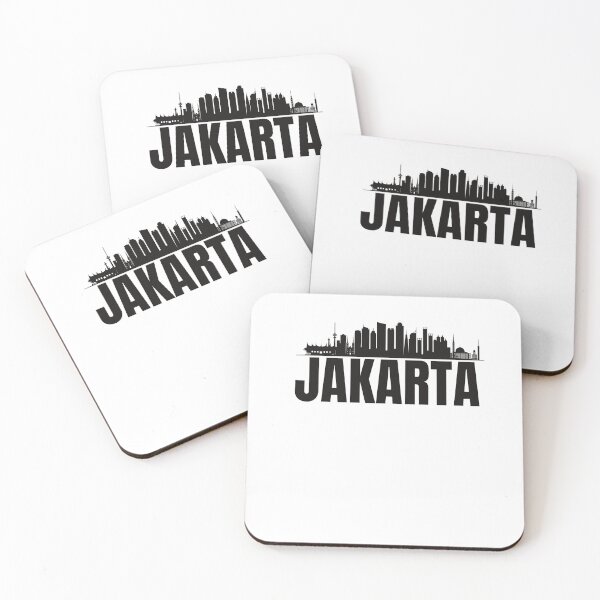 Item preview, Jakarta city illustation  designed and sold by DeluxBee.