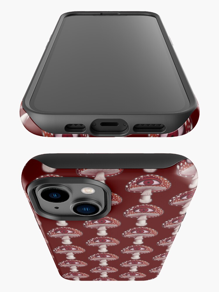 Discover Fly Agaric Eyeball Red Mushroom  | iPhone Case