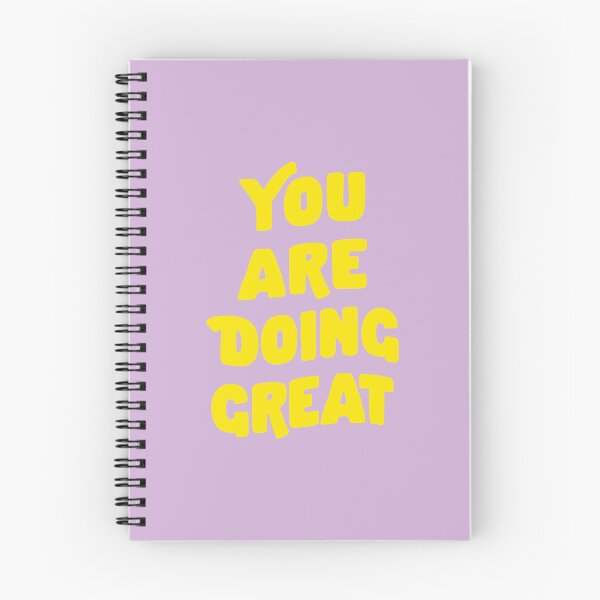 Item preview, You Are Doing Great by The Motivated Type in Lilac Purple and Yellow designed and sold by MotivatedType.