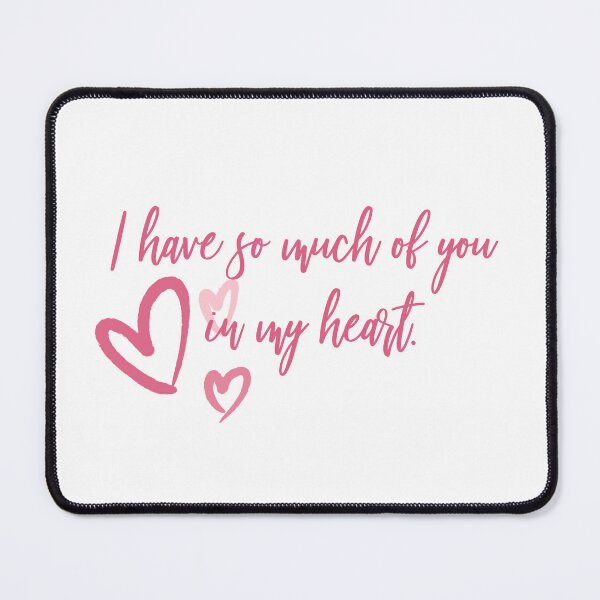 Item preview, In My Heart - An Intimate Quote by John Keats designed and sold by wordartistry.