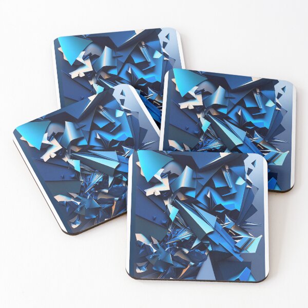 Item preview, Blue Abstractionism Pattern designed and sold by wonderlandv.