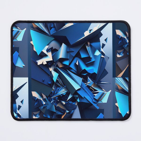 Item preview, Blue Abstractionism Pattern designed and sold by wonderlandv.