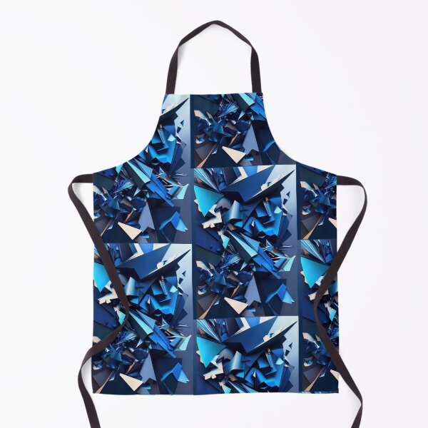 Item preview, Blue Abstractionism Pattern designed and sold by wonderlandv.
