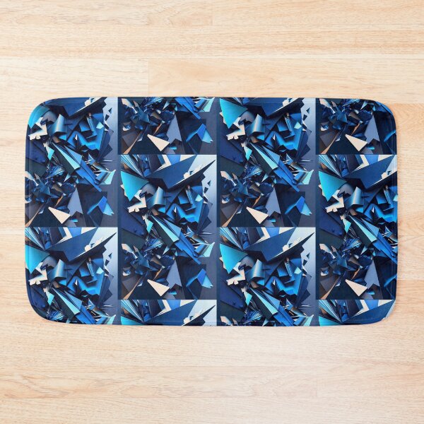 Item preview, Blue Abstractionism Pattern designed and sold by wonderlandv.