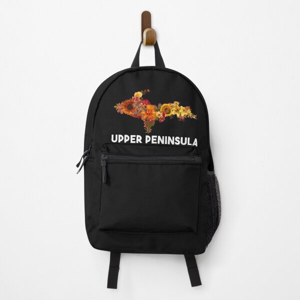 Item preview, Floral Upper Peninsula Logo designed and sold by TheYooperLife.