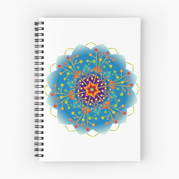Item preview, Colorful Mandala Wheel of Energy Flower Harmony Round Circle Beauty Rainbow designed and sold by InfinityDsigns.