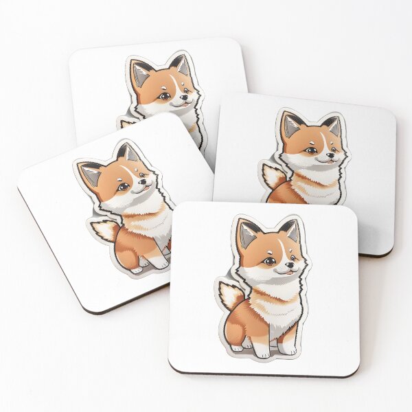 Item preview, Brew-tiful Shiba: Caramel Macchiato Artistry designed and sold by FashionRex.