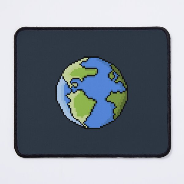 Item preview, Pixel earth | Pixel planet | earth planet designed and sold by Sweet Bee's.