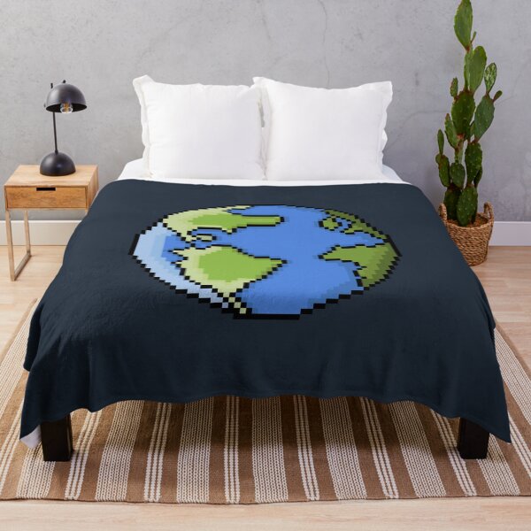 Item preview, Pixel earth | Pixel planet | earth planet designed and sold by Sweet Bee's.