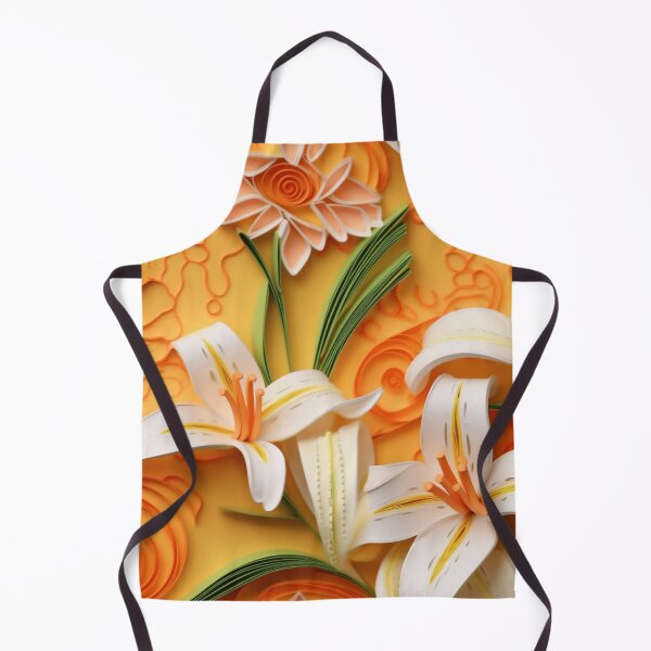 Item preview, Lily Whirl: Paper Quilling Seamless Pattern designed and sold by EVA4designs.