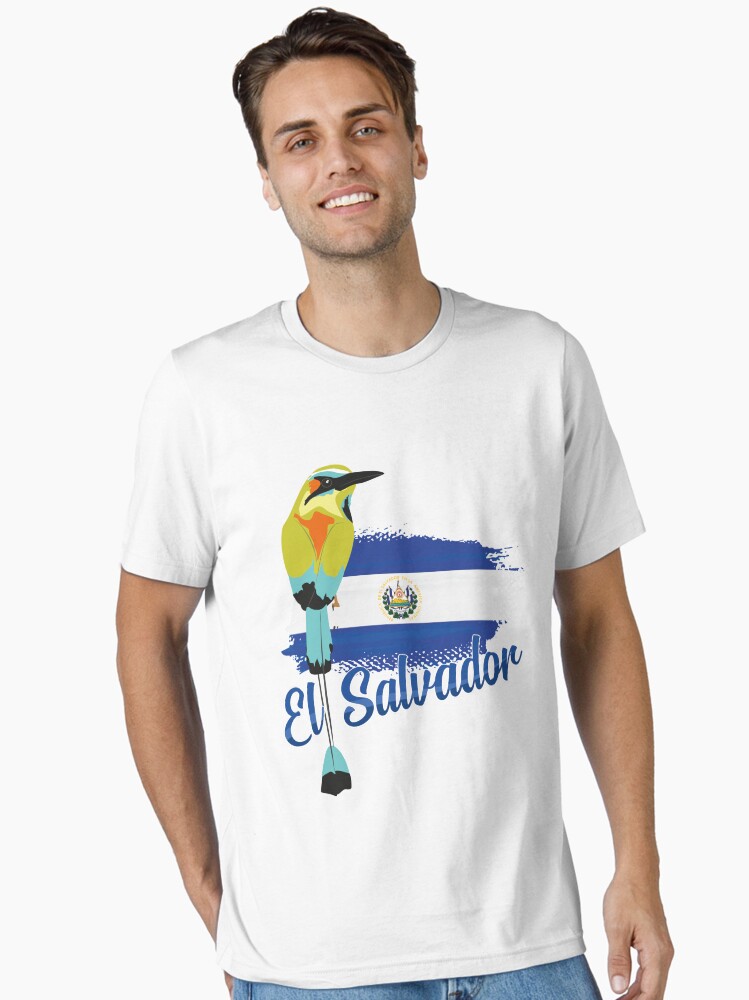 Camiseta esencial con la obra «Torogoz El Salvador» de ulisesv19