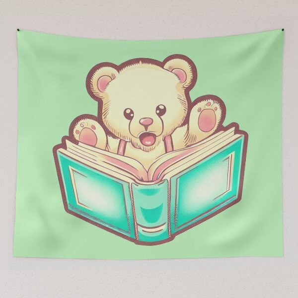 Item preview, Bear Reading Book Natural Lover  designed and sold by Naturalover.