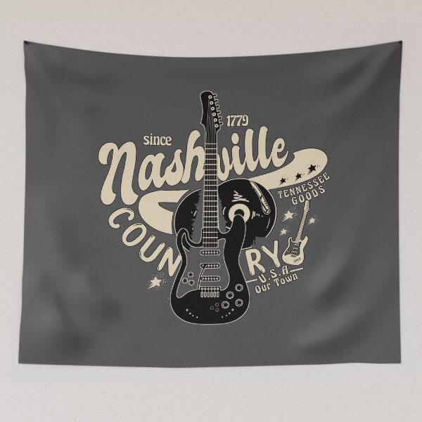 Item preview, Nashville Music Town Tennessee designed and sold by vibeno1.