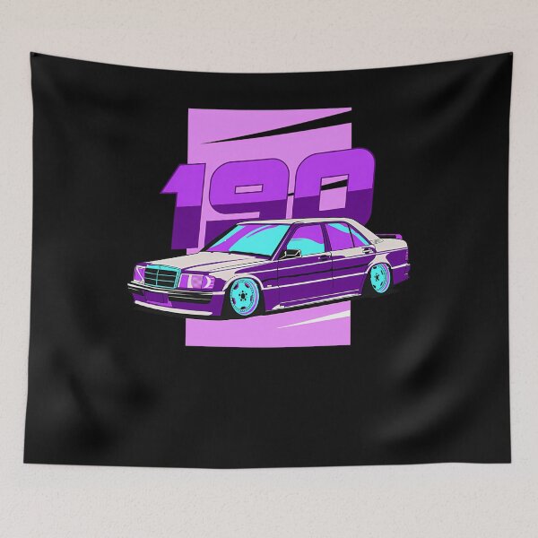 Item preview, Mercedes 190 Slammed designed and sold by BuddyBlack.