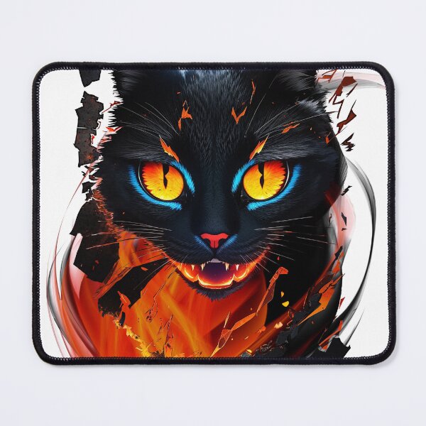 Item preview, The Hell Cat designed and sold by SimpleWallArt.