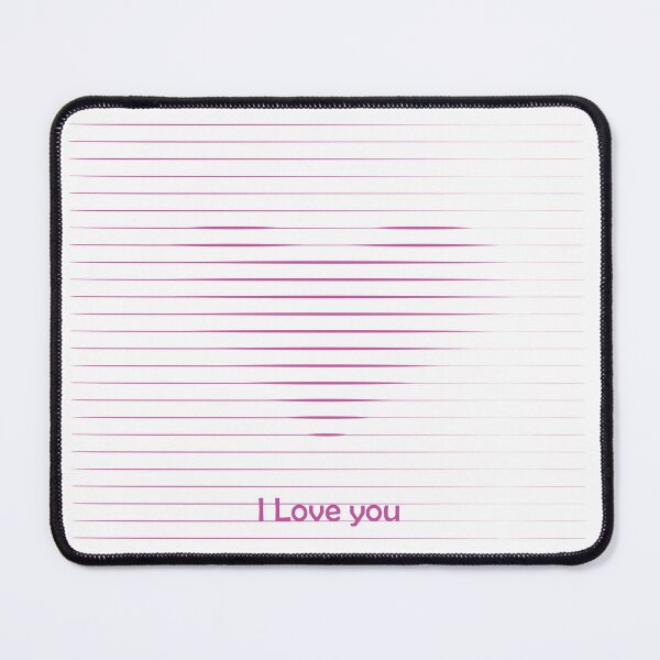 Item preview, Love Heart hot pink designed and sold by ghanog.
