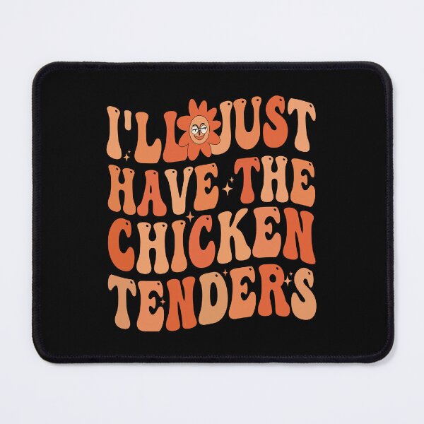 Item preview, Funny Chicken I'll Just Have The Chicken Tenders Groovy designed and sold by MCreativeStore.