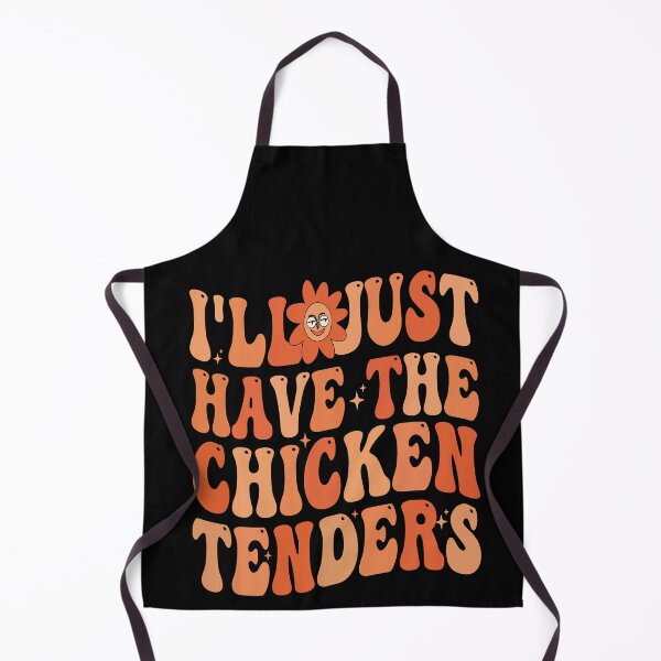 Aperçu de l'œuvre Poulet drôle, j'aurai juste les filets de poulet Groovy créée et vendue par MCreativeStore.