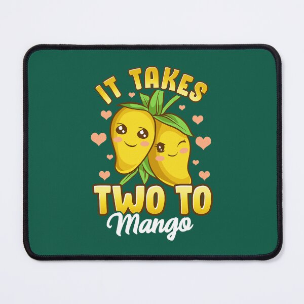 Item preview, Cute _amp_amp_ Funny It Takes Two To Mango Fruit Pun designed and sold by NEONlineUK323.
