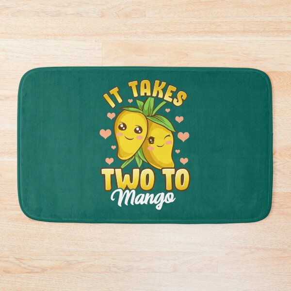 Item preview, Cute _amp_amp_ Funny It Takes Two To Mango Fruit Pun designed and sold by NEONlineUK323.