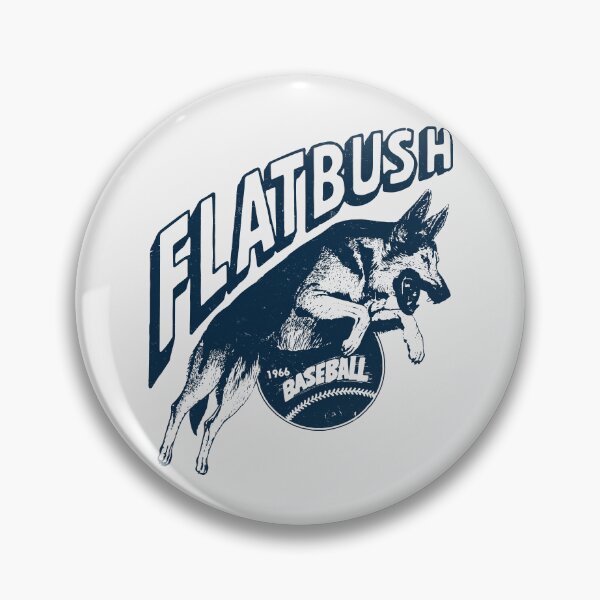Item preview, Vintage German Shepard Flatbush Baseball Mascot Team designed and sold by Kujo Dangerous Vintage.