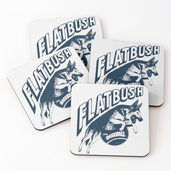Item preview, Vintage German Shepard Flatbush Baseball Mascot Team designed and sold by Kujo Dangerous Vintage.