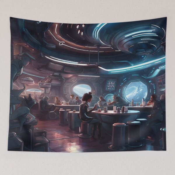Item preview, Space Cafe designed and sold by mcmorelli.
