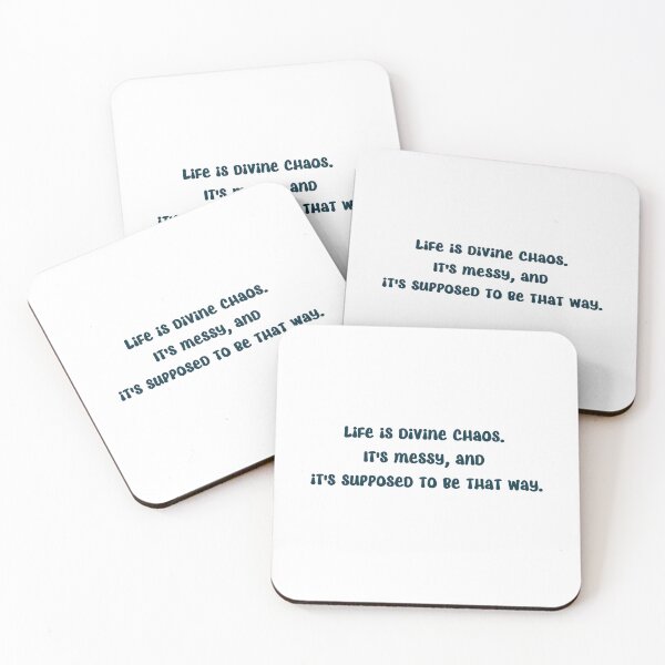 Item preview, Divine Chaos - John Keats' Insightful View of Life designed and sold by wordartistry.