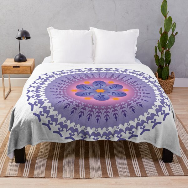Item preview, Colorful Mandala Wheel of Energy Flower Harmony Round Circle Beauty Rainbow designed and sold by WinfinityDesigns.
