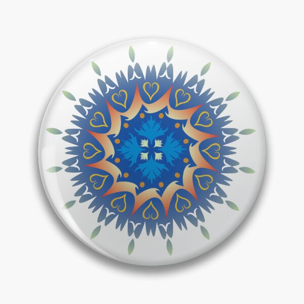 Item preview, Colorful Mandala Wheel of Energy Flower Harmony Round Circle Beauty Rainbow designed and sold by WinfinityDesigns.