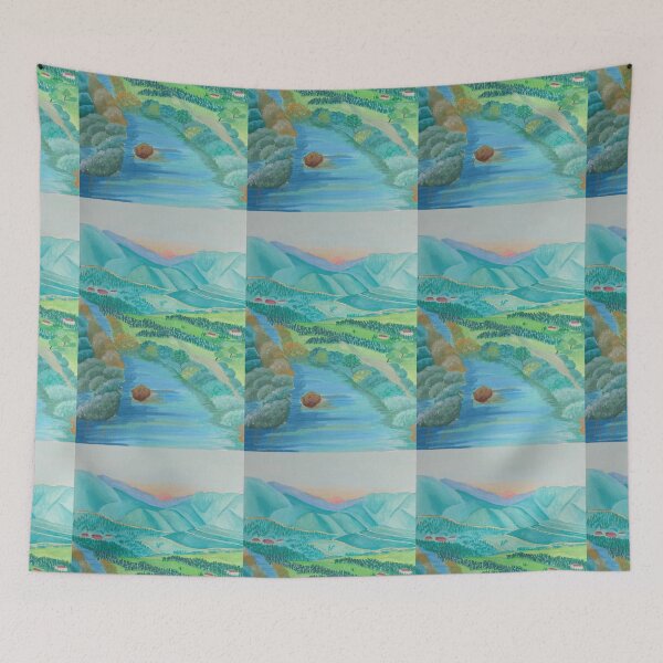 Item preview, fiume Tirso Sardegna tempera designed and sold by Pisola.