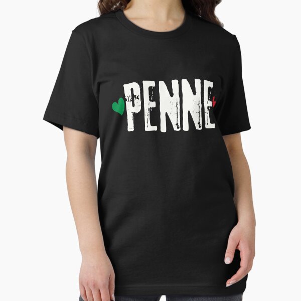 Aperçu de l'œuvre I Love Penne - Cadeau d'amateur de cuisine italienne créée et vendue par foodiemarie.