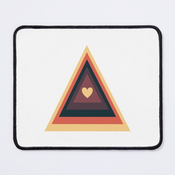 Item preview, Earthy Tones Heart Love Triangle designed and sold by EpicCreation.