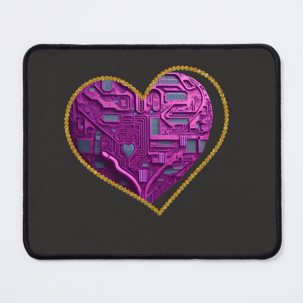 Item preview, Pink is In your Heart #hotpink #pink #barbie #oppenheimer #barbenheimer #computer #heart designed and sold by Propc.