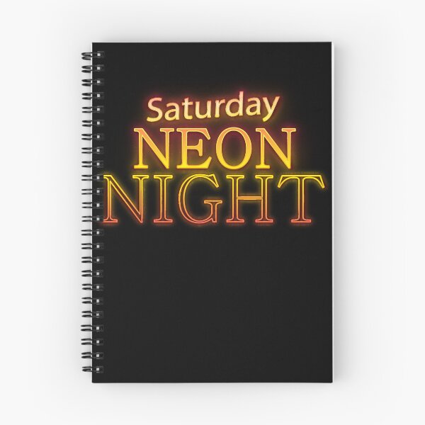 Item preview, Saturday neon night sweet shirt designed and sold by Royal-teiner.
