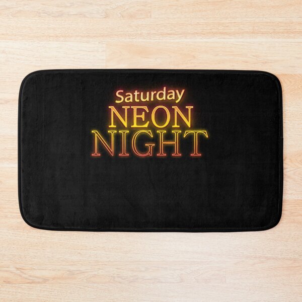 Item preview, Saturday neon night sweet shirt designed and sold by Royal-teiner.